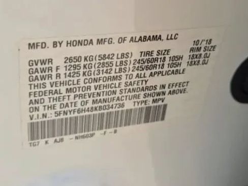 Used 2019 Honda Pilot EX-L image 71