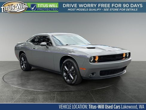 Used 2023 Dodge Challenger SXT w/ Blacktop Package AWD/4WD image 1