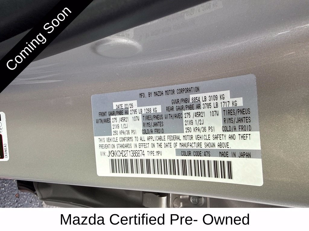 Used 2026 MAZDA CX-90 3.3 Turbo w/ Premium Sport Pkg AWD/4WD image 27