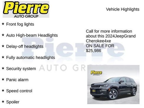 Used 2024 Jeep Grand Cherokee Limited 4xe AWD/4WD image 22