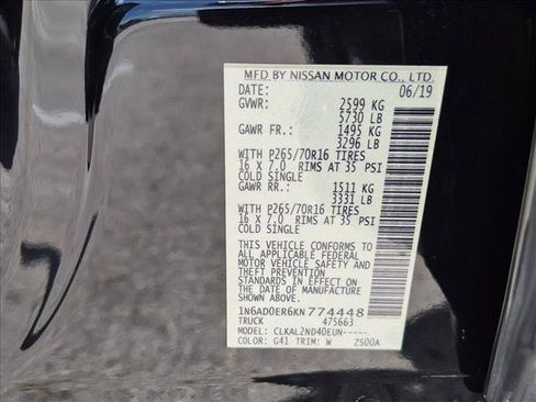 Used 2019 Nissan Frontier SV RWD image 15
