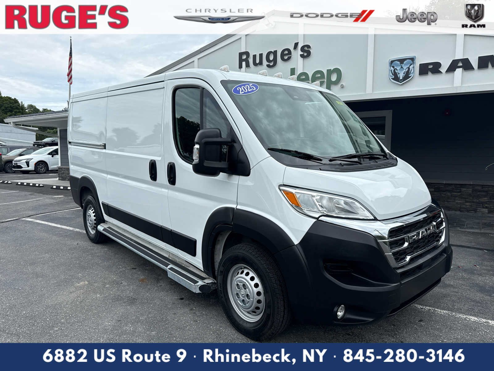 Used 2025 RAM ProMaster 2500 w/ U-Haul Equipment Group FWD image 1