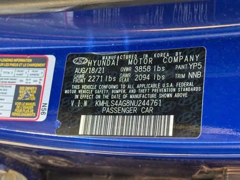 Used 2022 Hyundai Elantra SEL w/ Convenience Package FWD image 16