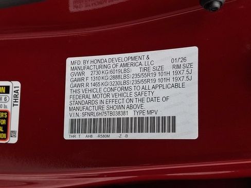 Certified 2026 Honda Odyssey Sport-L image 30