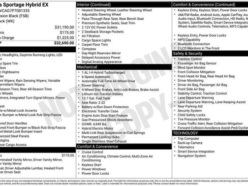 Used 2023 Kia Sportage EX image 33