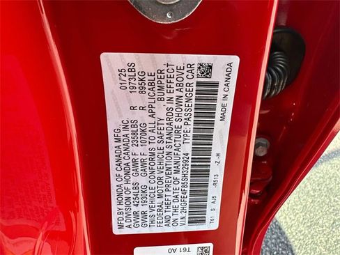 Certified 2025 Honda Civic Sport Touring image 28