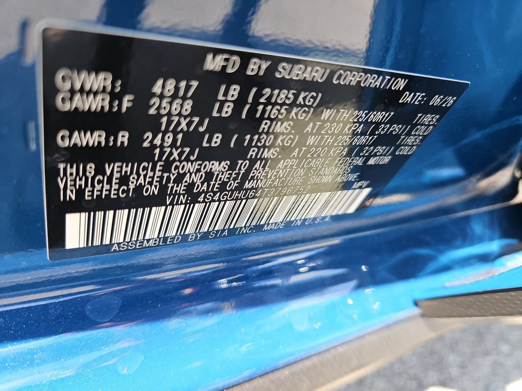 New 2026 Subaru Crosstrek 2.5i Wilderness AWD/4WD image 22