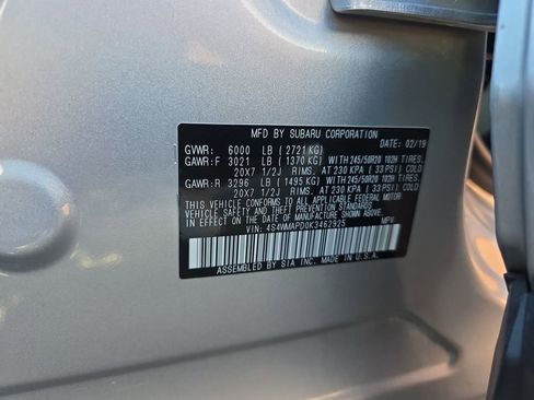 Used 2019 Subaru Ascent Limited AWD/4WD image 37