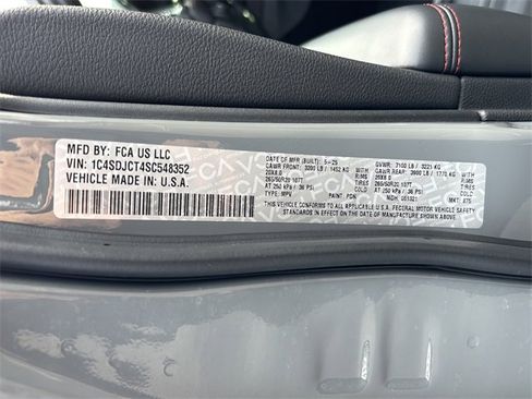 Certified 2025 Dodge Durango R/T w/ Blacktop Package image 44