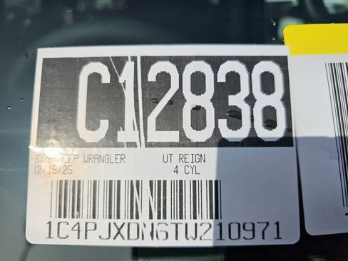 New 2026 Jeep Wrangler Sport S image 11