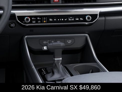 New 2026 Kia Carnival SX w/ SX Dark Edition Package FWD image 23