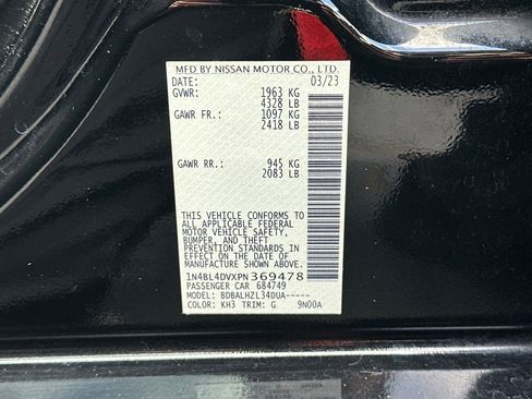 Used 2023 Nissan Altima 2.5 SV FWD image 36