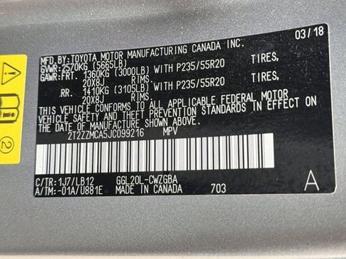 Used 2018 Lexus RX 350 FWD w/ Premium Package image 29
