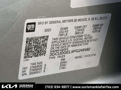 Used 2023 Chevrolet Silverado 1500 LTZ w/ LTZ Premium Package image 31