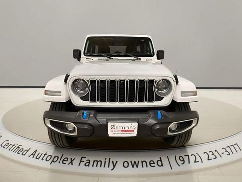 Used 2024 Jeep Wrangler Sahara 4xe w/ Technology Group image 7