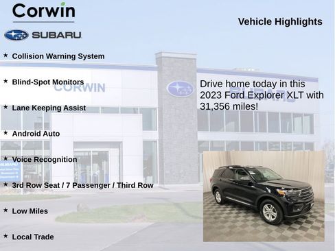 Used 2023 Ford Explorer XLT AWD/4WD image 6
