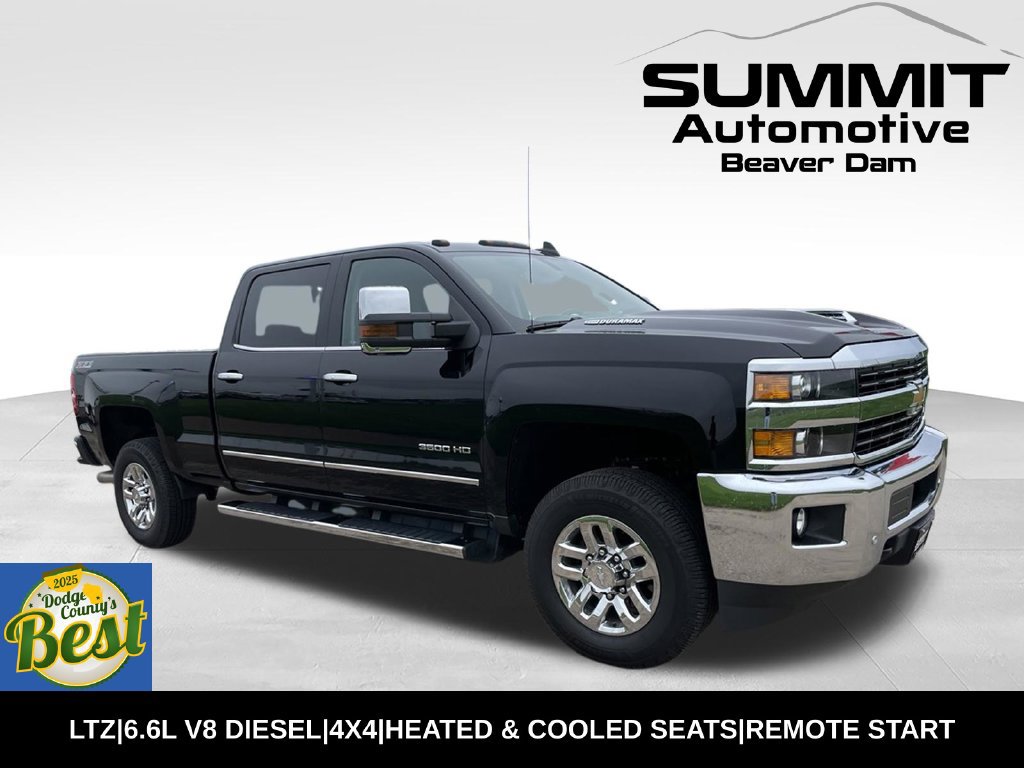 Used 2017 Chevrolet Silverado 3500 LTZ w/ Duramax Plus Package AWD/4WD image 1