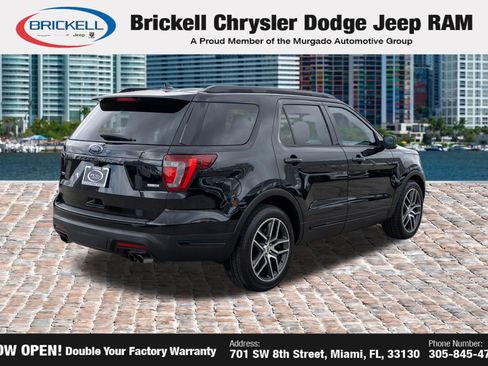 Used 2018 Ford Explorer Sport w/ Equipment Group 401A image 6