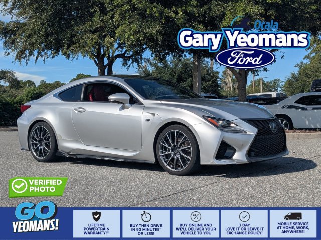 Used 2015 Lexus RC F w/ Performance Package RWD image 1