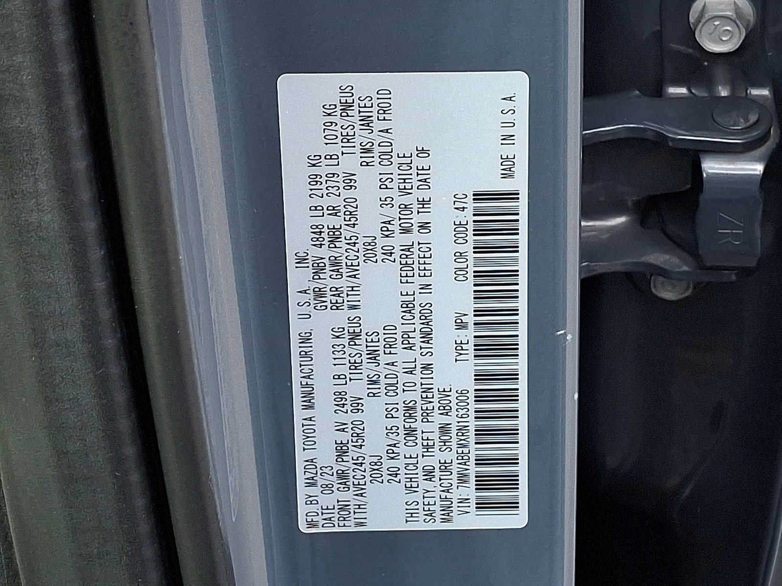 Used 2024 MAZDA CX-50 AWD 2.5 S w/ Cargo Package image 27
