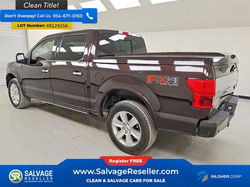 Used 2019 Ford F150 Platinum w/ Equipment Group 701A Luxury image 3