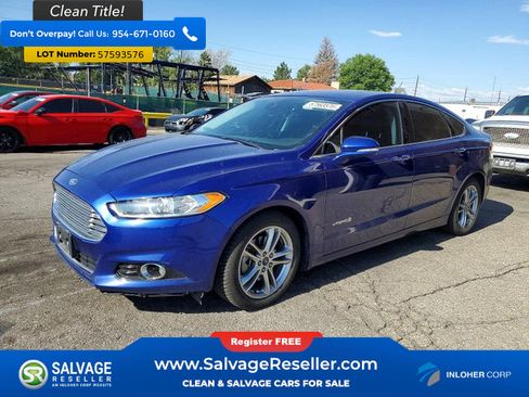Used 2015 Ford Fusion Titanium FWD image 1