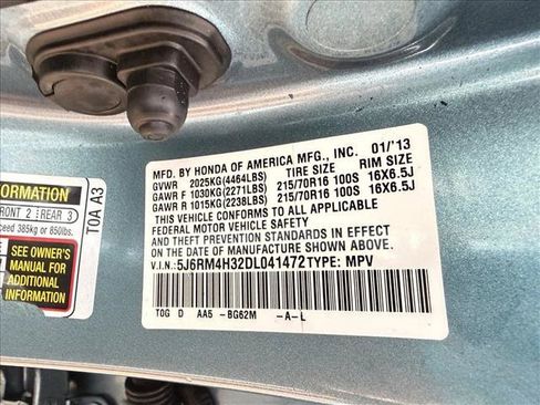 Used 2013 Honda CR-V LX image 19