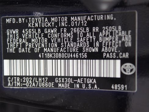 Used 2012 Toyota Avalon FWD image 20