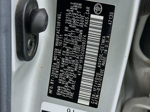 Used 2012 Toyota Camry LE image 12