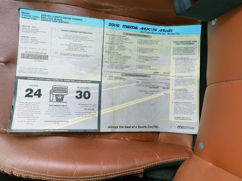 Used 2006 MAZDA MX-5 Miata Grand Touring w/ Suspension Pkg image 46