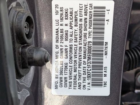 Used 2021 Honda Civic EX image 24