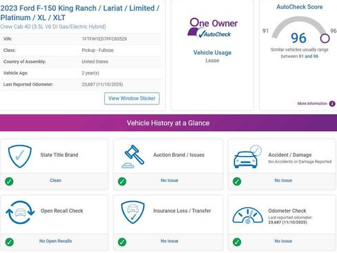 Used 2023 Ford F150 XLT w/ Equipment Group 302A High image 4