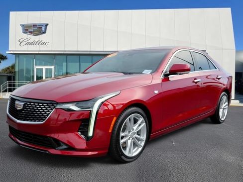 Certified 2024 Cadillac CT4 Luxury w/ Sun And Sound Package RWD image 2