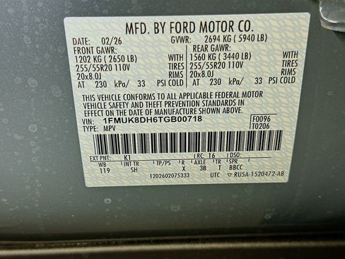 New 2026 Ford Explorer Active w/ Active Comfort Package AWD/4WD image 19