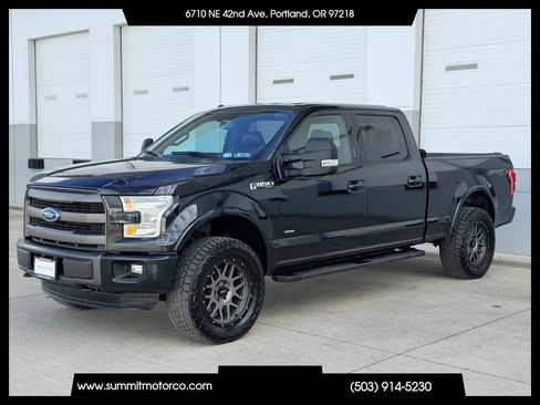 Used 2015 Ford F150 Lariat w/ Equipment Group 501A Mid image 1