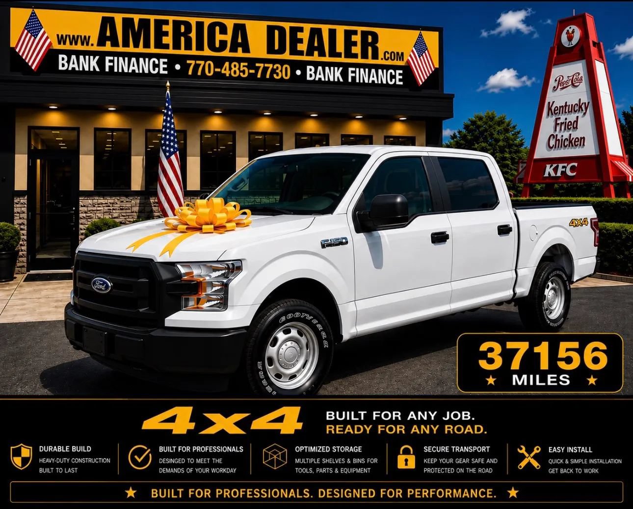 Used 2017 Ford F150 XL w/ XL Power Equipment Group AWD/4WD image 1