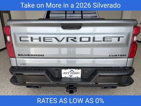 New 2026 Chevrolet Silverado 1500 Custom Trail Boss w/ Dark Appearance Package AWD/4WD image 4