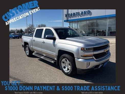 Used 2018 Chevrolet Silverado 1500 LT w/ All Star Edition AWD/4WD image 1