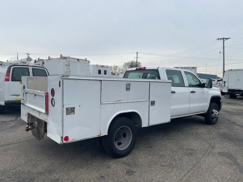 Used 2015 GMC Sierra 3500 4x4 Crew Cab w/ Snow Plow Prep Package image 4