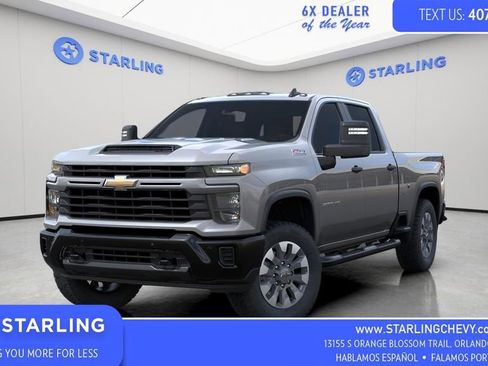 New 2026 Chevrolet Silverado 2500 Custom w/ Custom Value Package AWD/4WD image 1