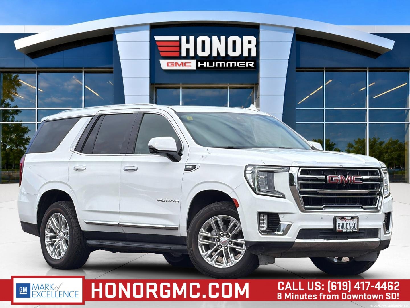 Used 2021 GMC Yukon SLT w/ SLT Luxury Package RWD image 1