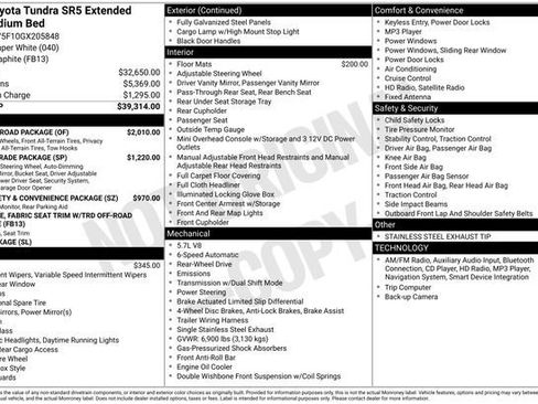 Used 2016 Toyota Tundra SR5 w/ TRD Off Road Package image 2