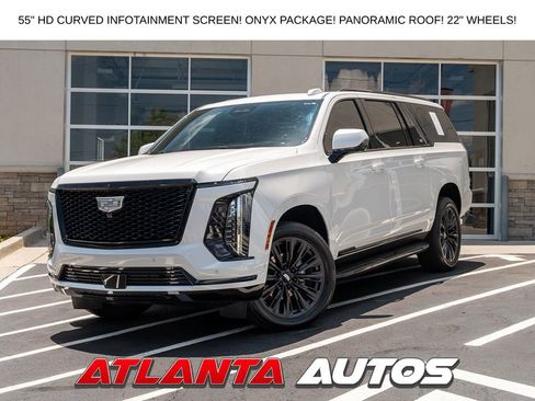Used 2025 Cadillac Escalade ESV Sport w/ LPO, ONYX Package AWD/4WD image 1