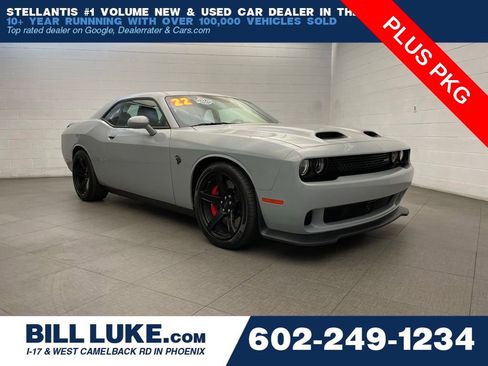 Used 2022 Dodge Challenger SRT Hellcat w/ Plus Package RWD image 1
