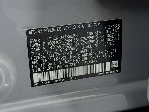 Certified 2023 Honda HR-V Sport image 30