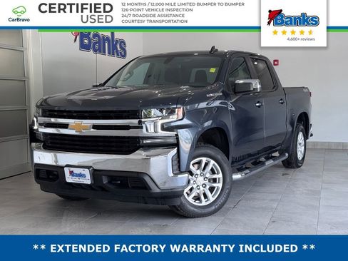 Certified 2021 Chevrolet Silverado 1500 LT AWD/4WD image 1