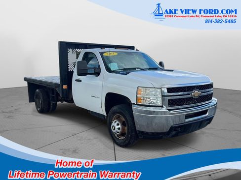 Used 2011 Chevrolet Silverado 3500 W/T w/ Snow Plow Prep Package AWD/4WD image 11