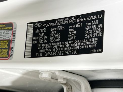 Used 2023 Hyundai Tucson SEL w/ Convenience Package AWD/4WD image 31