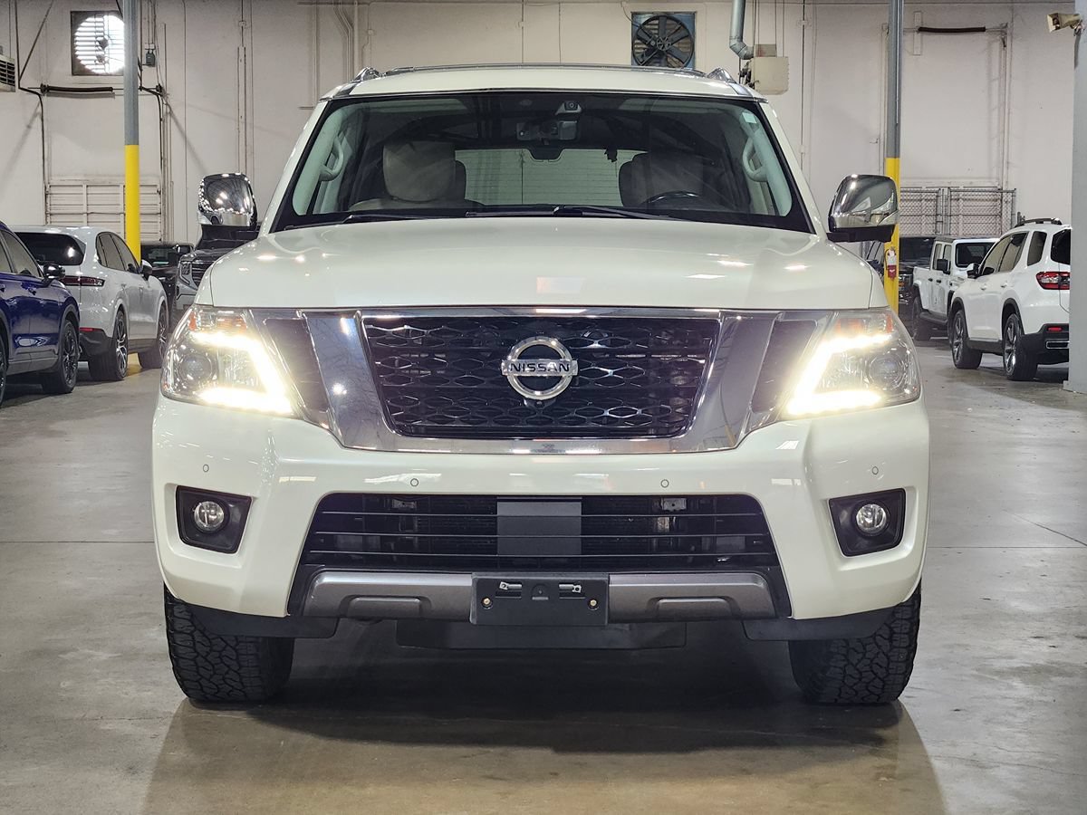 Used 2020 Nissan Armada Platinum w/ Captain's Chairs Package RWD image 2