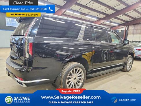 Used 2022 Cadillac Escalade ESV Premium Luxury AWD/4WD image 4